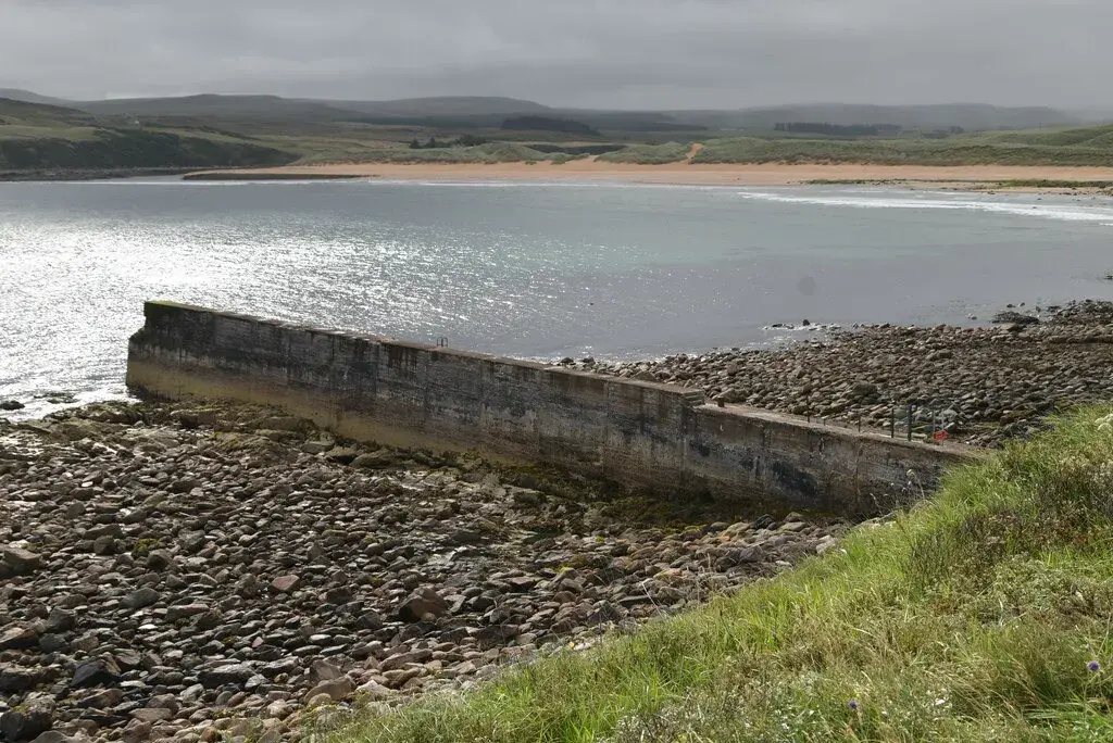 Coastal scene near Melvich, used as a representative location image for The Sheiling