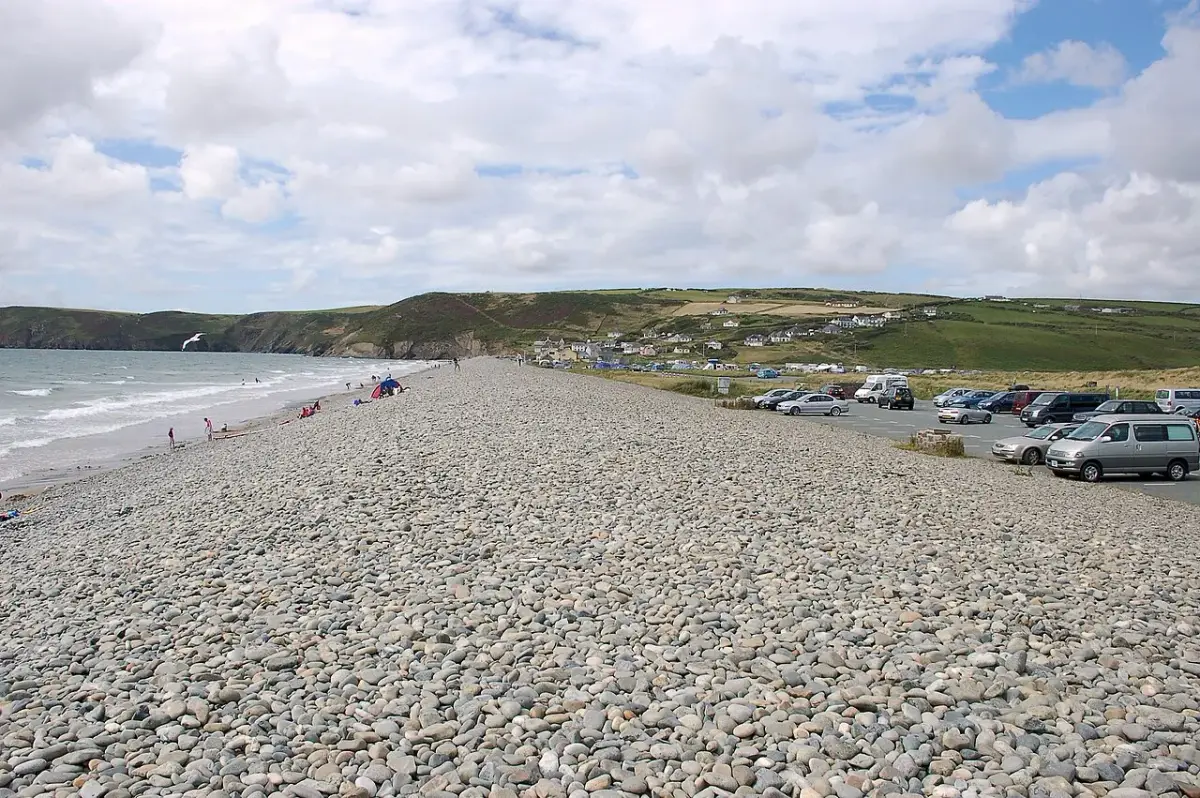 Newgale Beach, used as a location image for the Newgale Holidays cottages
