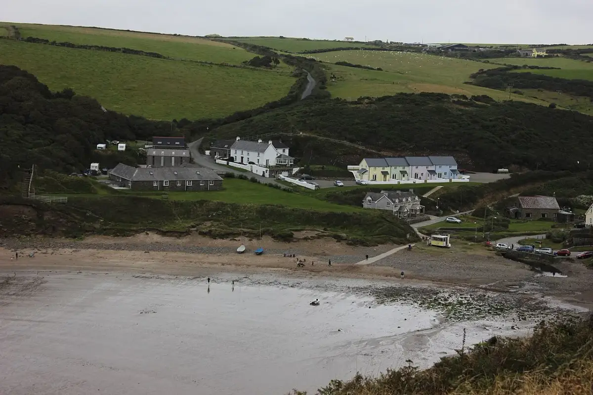 Coastal scene near Nolton Haven, used as a representative location image for Druidstone