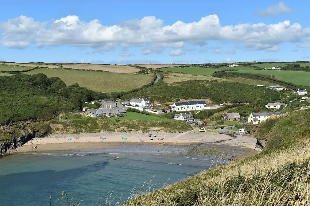 Coastal scene near Nolton Haven, used as a representative location image for Nolton Cross Holiday Park