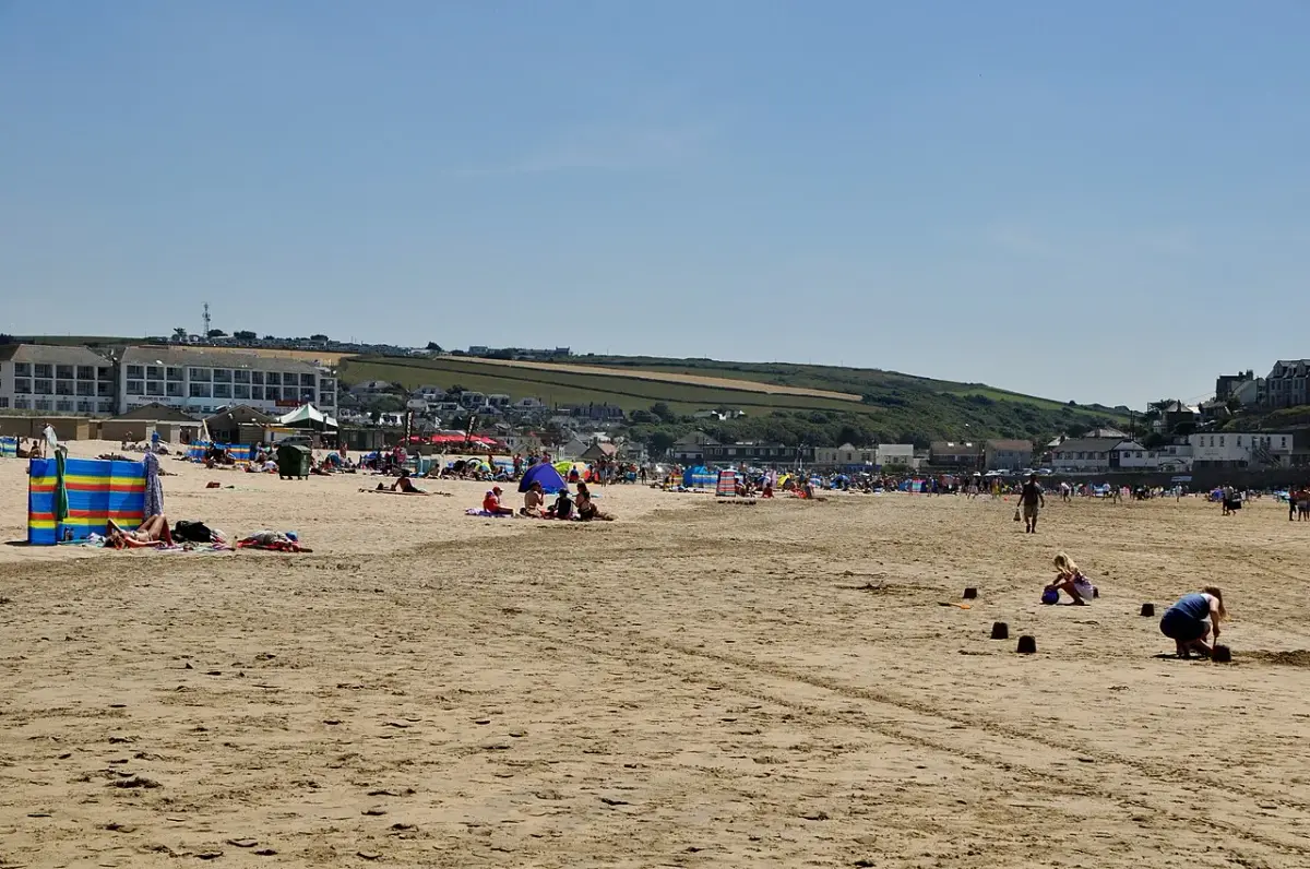 Coastal scene near Perranporth, used as a representative location image for Perran Sands Holiday Park