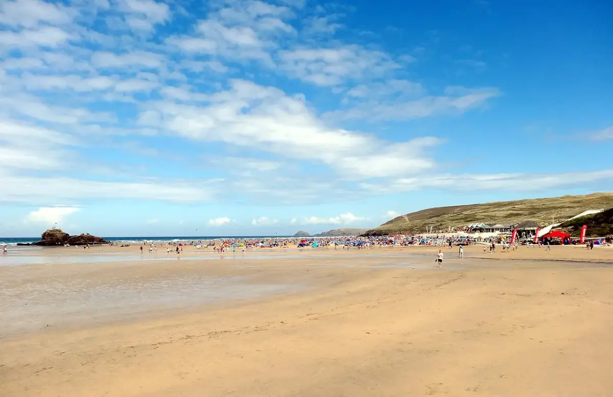 Coastal scene near Perranporth, used as a representative location image for The Summer House, Perranporth