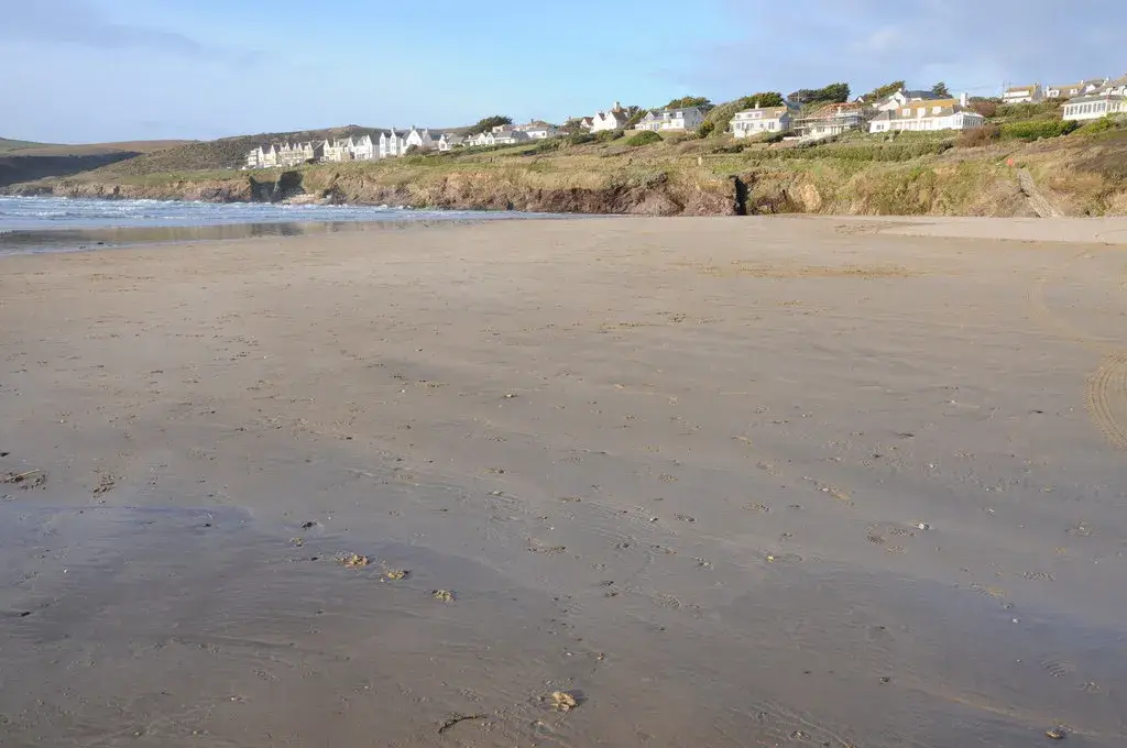 Coastal scene near Polzeath, used as a representative image for Polzeath Beach House