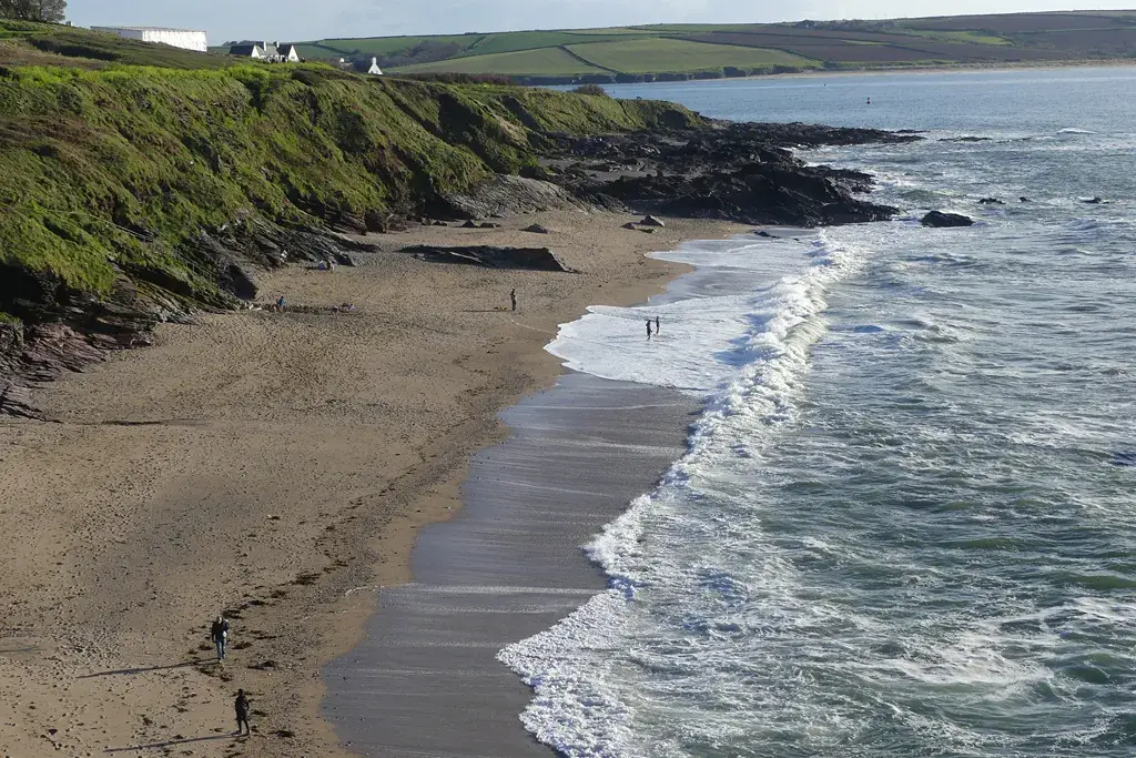 Coastal scene near Polzeath, used as a representative location image for Surfside, Polzeath