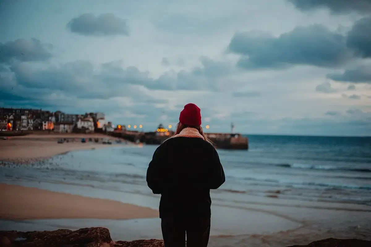 Coastal scene near St Ives, used as a representative image for Green Apple Bed and Breakfast