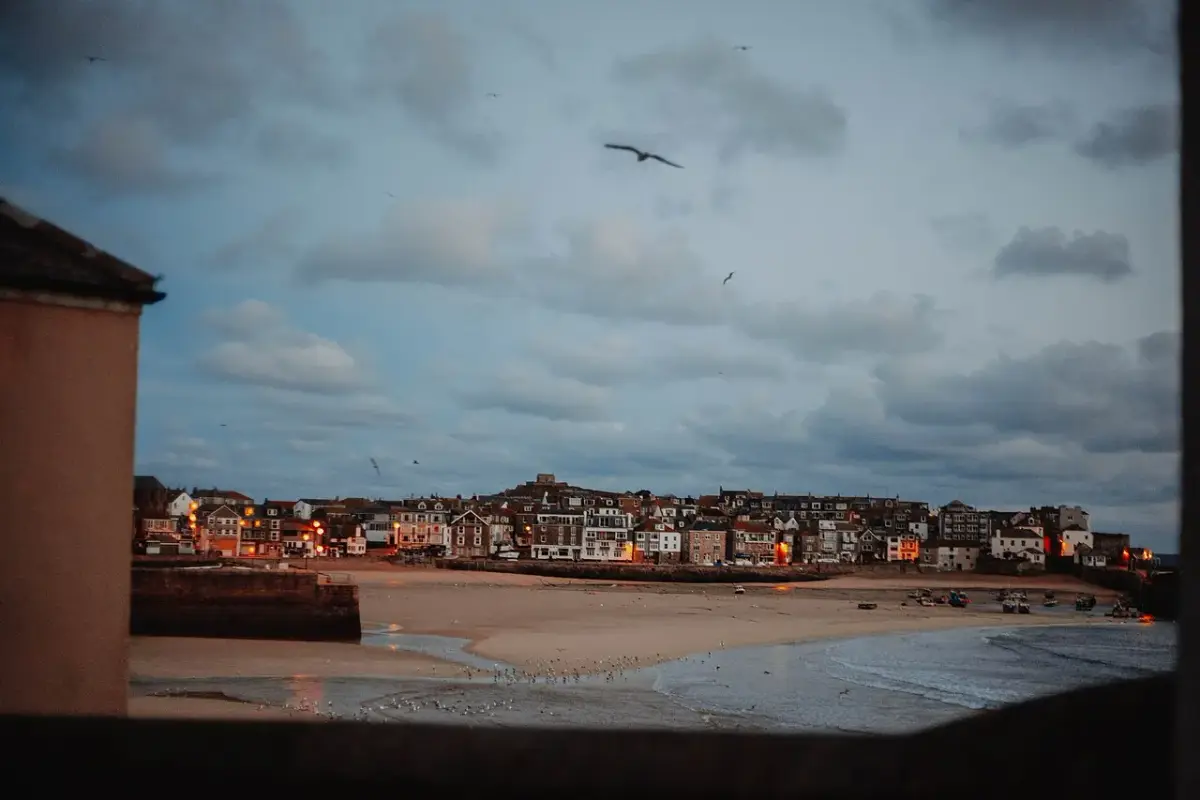 Coastal scene near St Ives, used as a representative image for Polmanter Self Catering Cottages