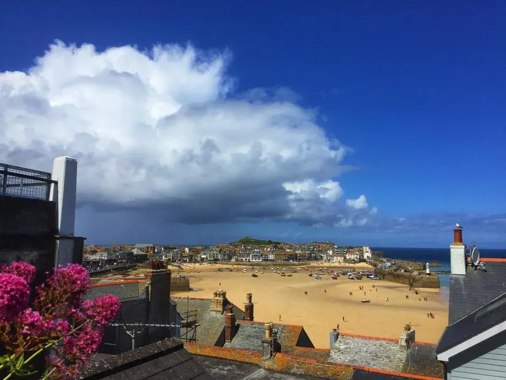 Coastal scene near St Ives, used as a representative image for Sail Lofts