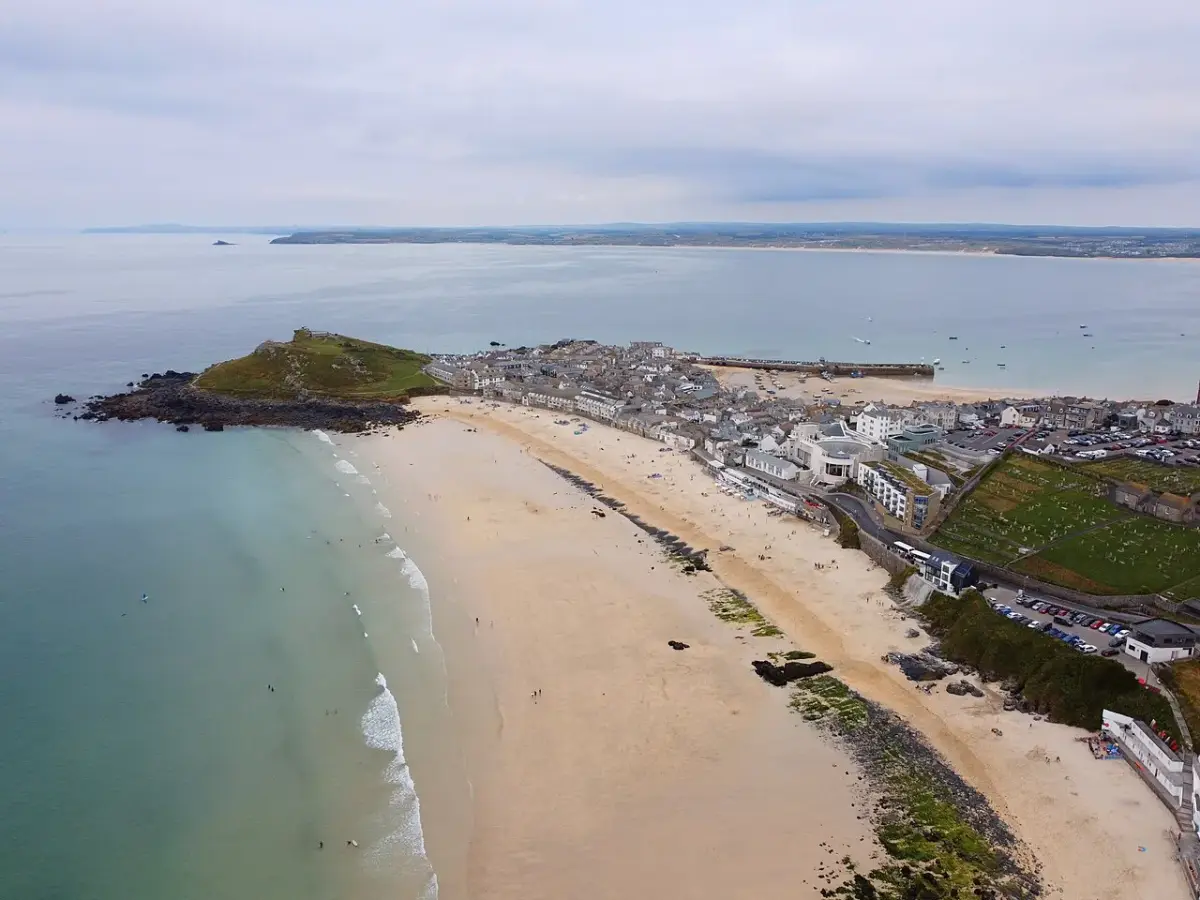 Coastal scene near St Ives, used as a representative location image for The Anchorage