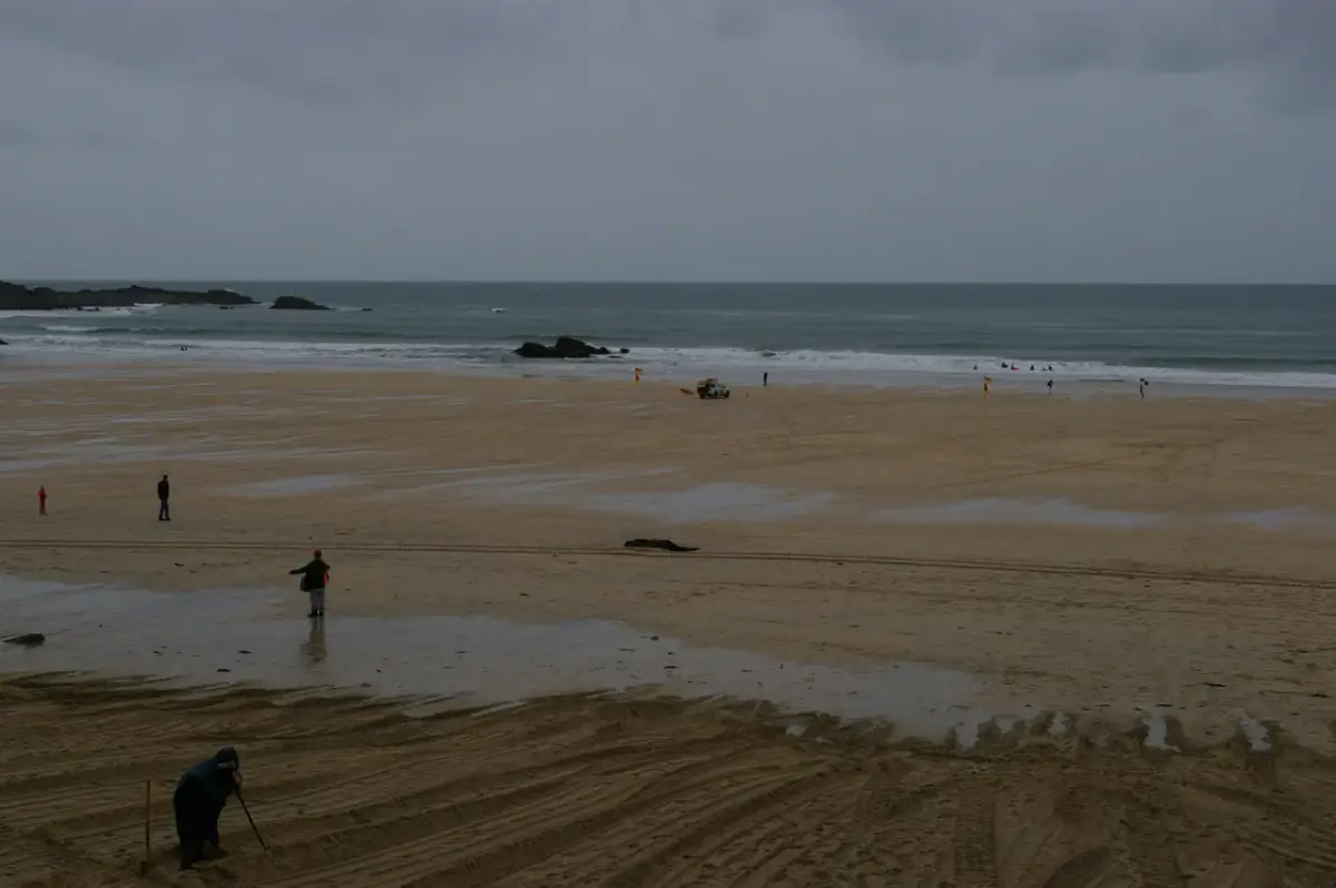 Coastal scene near St Ives, used as a representative location image for Saltwater Guesthouse