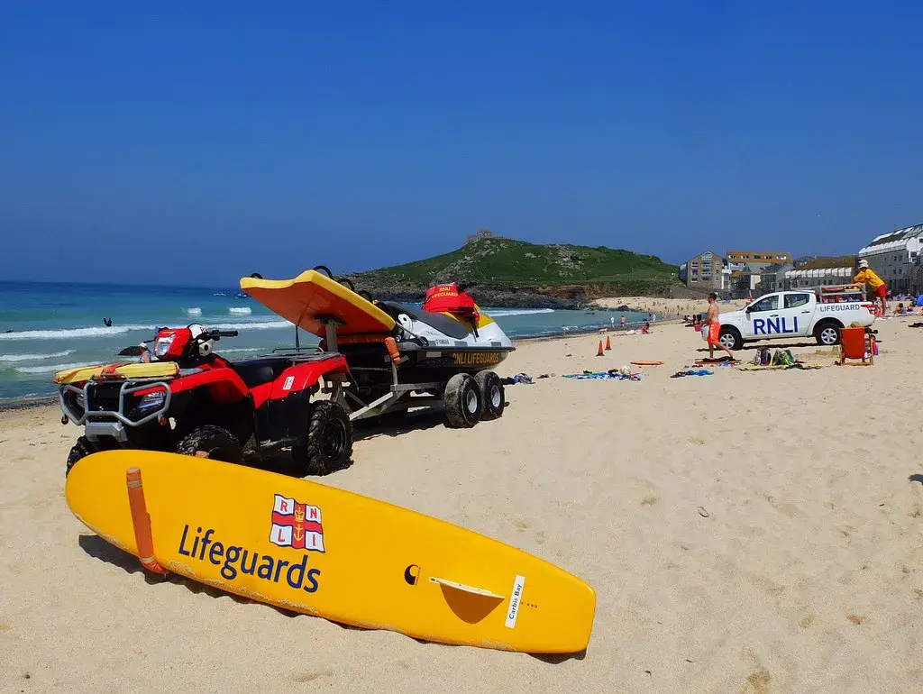 Coastal scene near Porthmeor Beach, used as a representative location image for Ayr Holiday Park