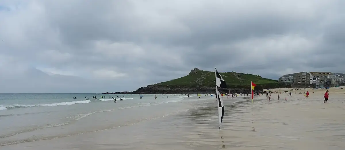 Coastal scene near St Ives, used as a representative image for The St Ives Harbour Hotel and Spa