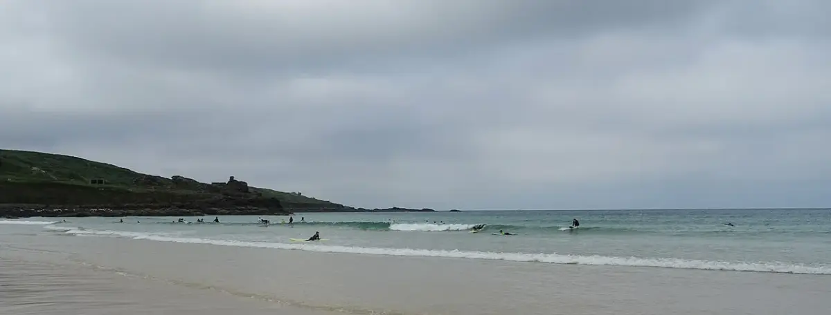 Coastal scene near St Ives, used as a representative image for The Pedn-Olva Hotel