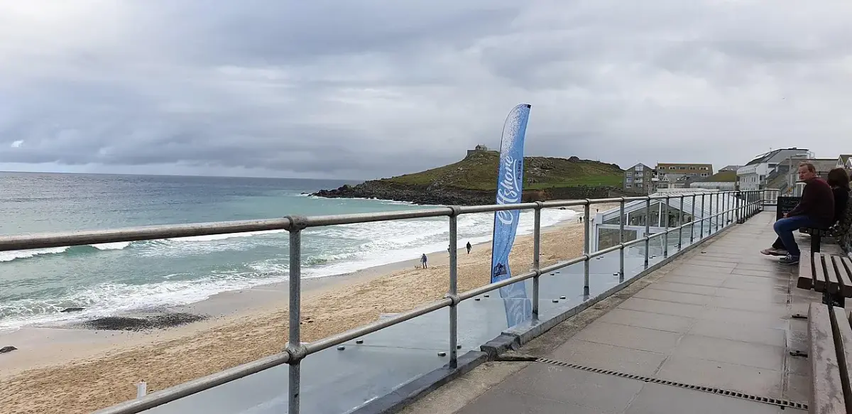 Coastal scene near St Ives, used as a representative image for 27 The Terrace