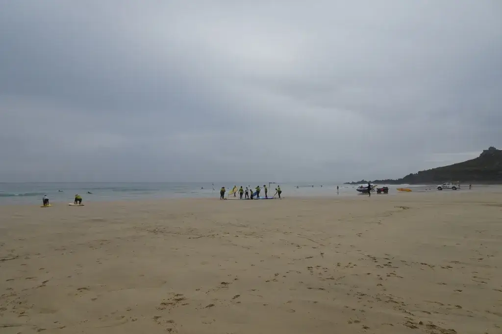 Coastal scene near St Ives, used as a representative image for Carlill Guesthouse