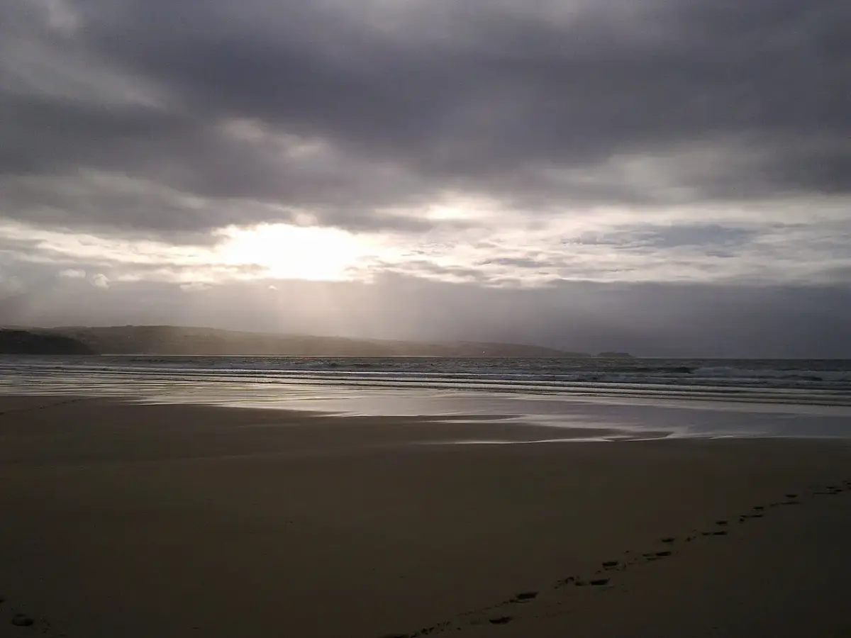 Coastal scene near St Ives, used as a representative image for Blue Sky Bed & Breakfast