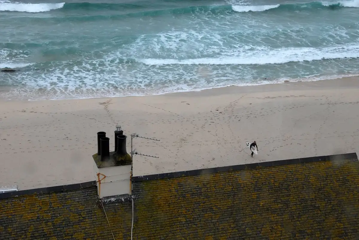 Coastal scene near St Ives, used as a representative image for St Ives Holidays