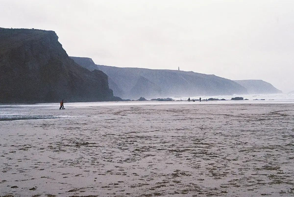 Coastal scene near Porthtowan, used as a representative image for The Perranporth Inn (nearby)
