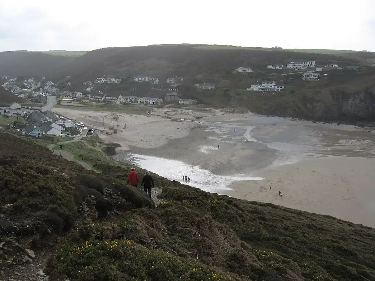 Coastal scene near Porthtowan, used as a representative image for The Towan Valley holiday homes