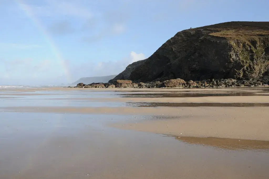 Coastal scene near Porthtowan, used as a representative location image for Mount Pleasant Eco Park
