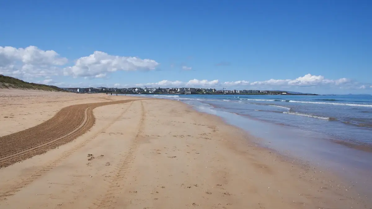 Coastal scene near Portrush East Strand, used as a representative location image for The Marcus Portrush