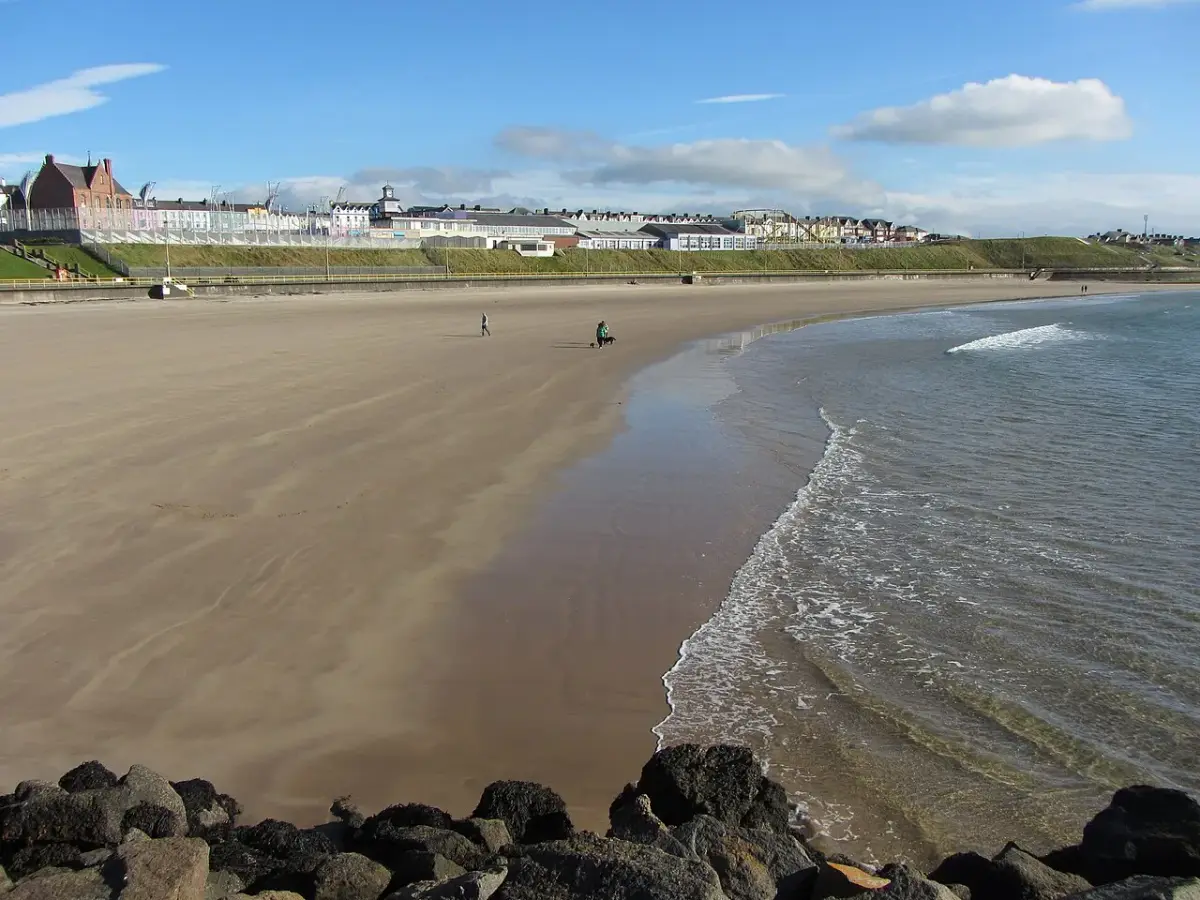 Coastal scene near Portrush West Strand, used as a representative image for Portrush Adelphi
