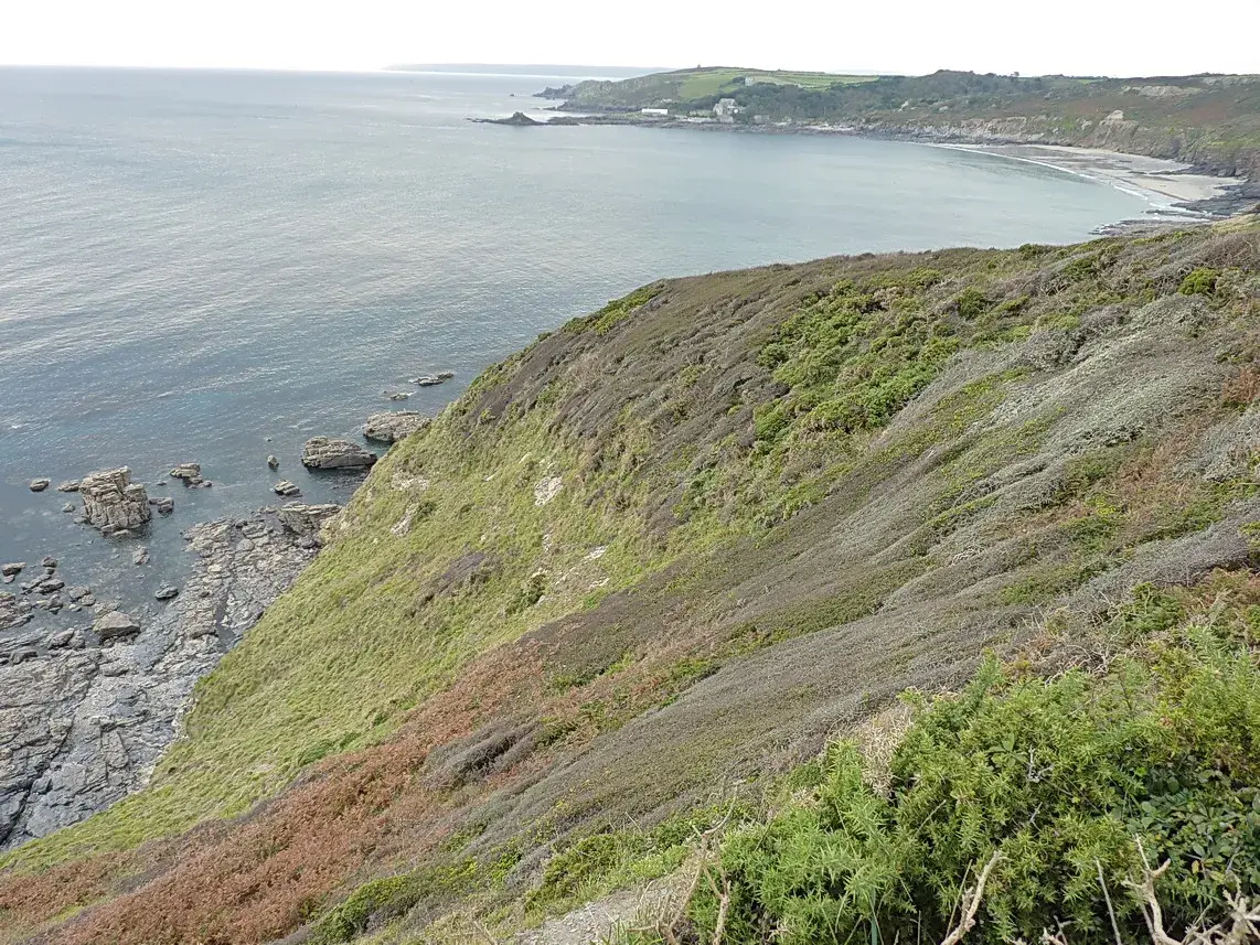 Coastal scene near Praa Sands, used as a representative image for The Godolphin Arms, Marazion