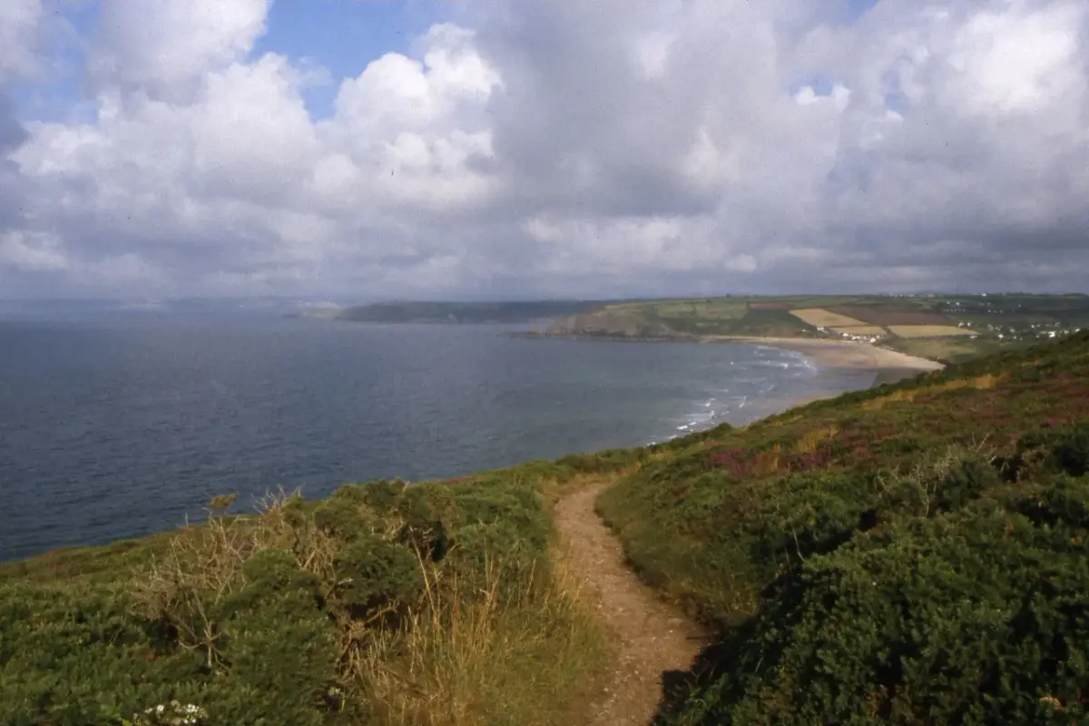 Coastal scene near Praa Sands, used as a representative image for The Queens Arms, Breage (rooms)