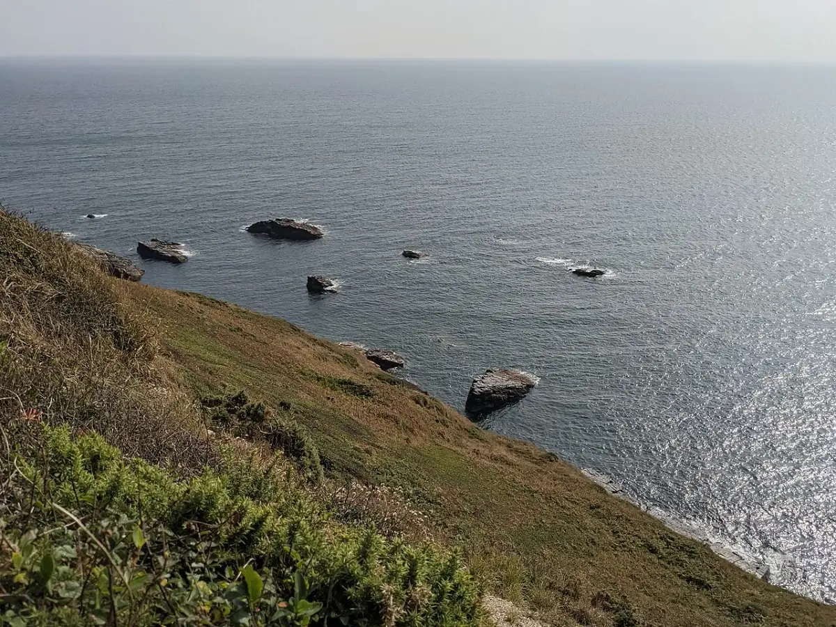 Coastal scene near Praa Sands, used as a representative image for The Old Coastguard, Mousehole