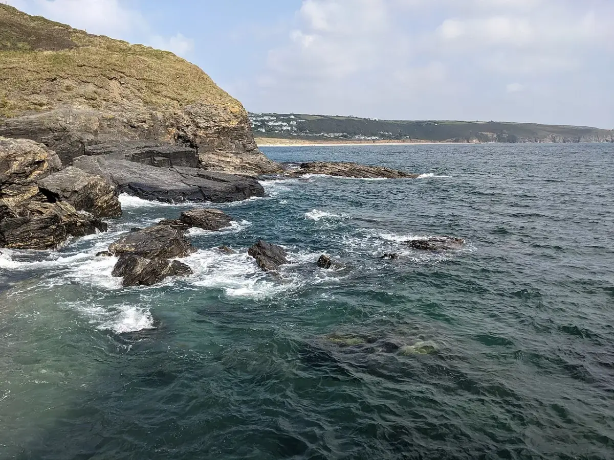 Coastal scene near Praa Sands, used as a representative location image for Marazion Hotel