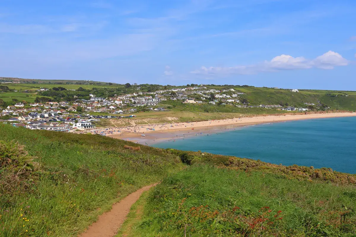 Coastal scene near Mullion and the Lizard, used as a representative location image for Mullion Cove Hotel & Spa