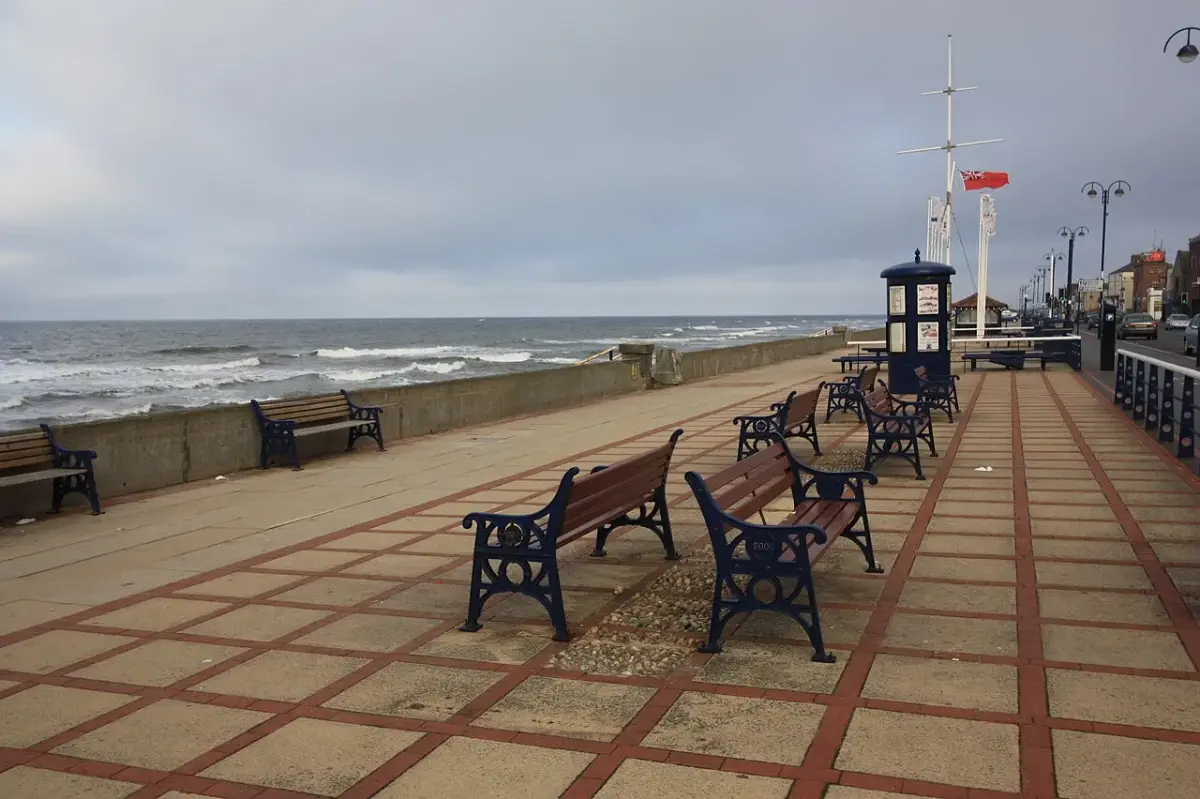 Coastal scene near Redcar, used as a representative location image for The Park Hotel