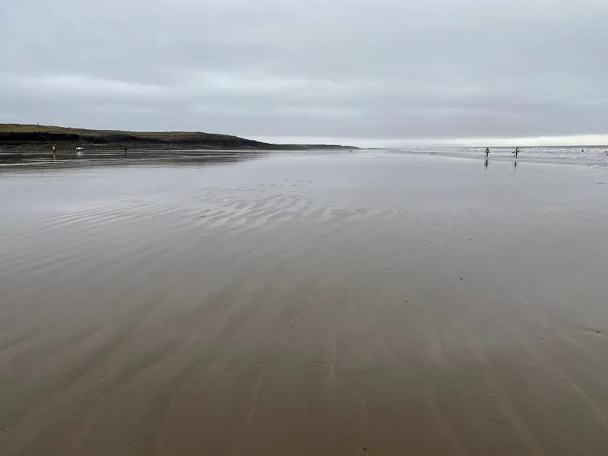 Coastal scene near Rest Bay, Porthcawl, used as a representative image for Olivia House