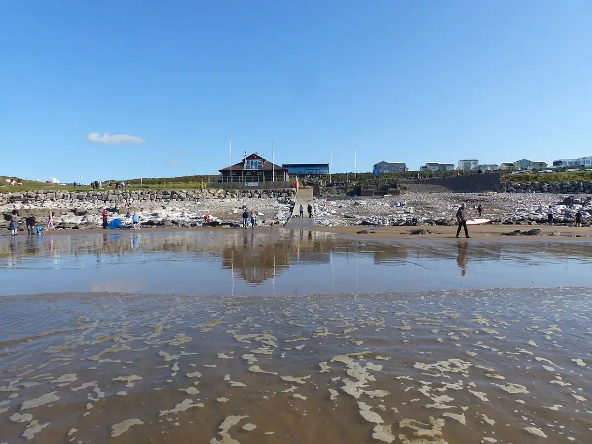 Coastal scene near Rest Bay, Porthcawl, used as a representative image for Top Flat 38 Victoria Avenue