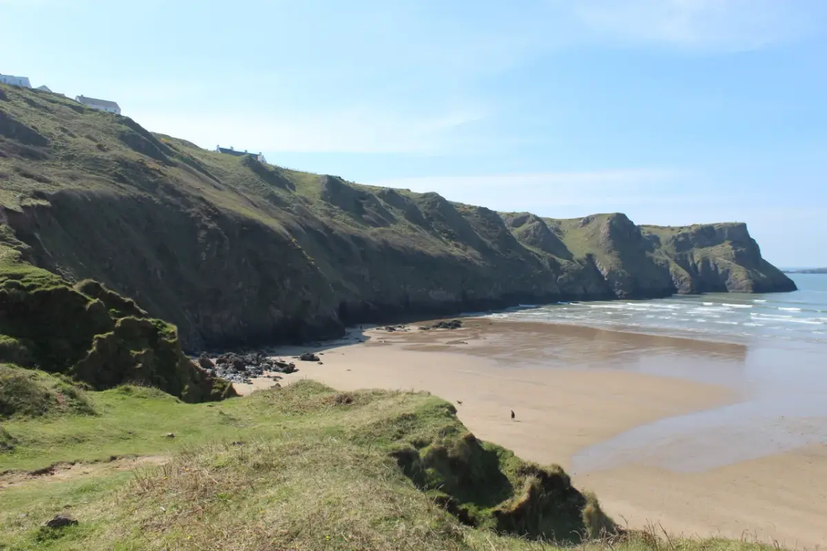 Coastal scene near Rhossili Bay, used as a representative image for Western House B&B