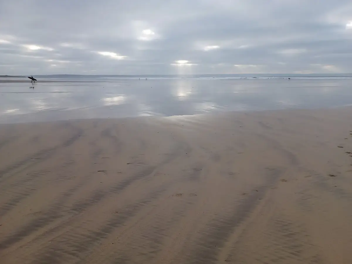 Coastal scene near Saunton, used as a representative image for Croyde Bay Holiday Resort