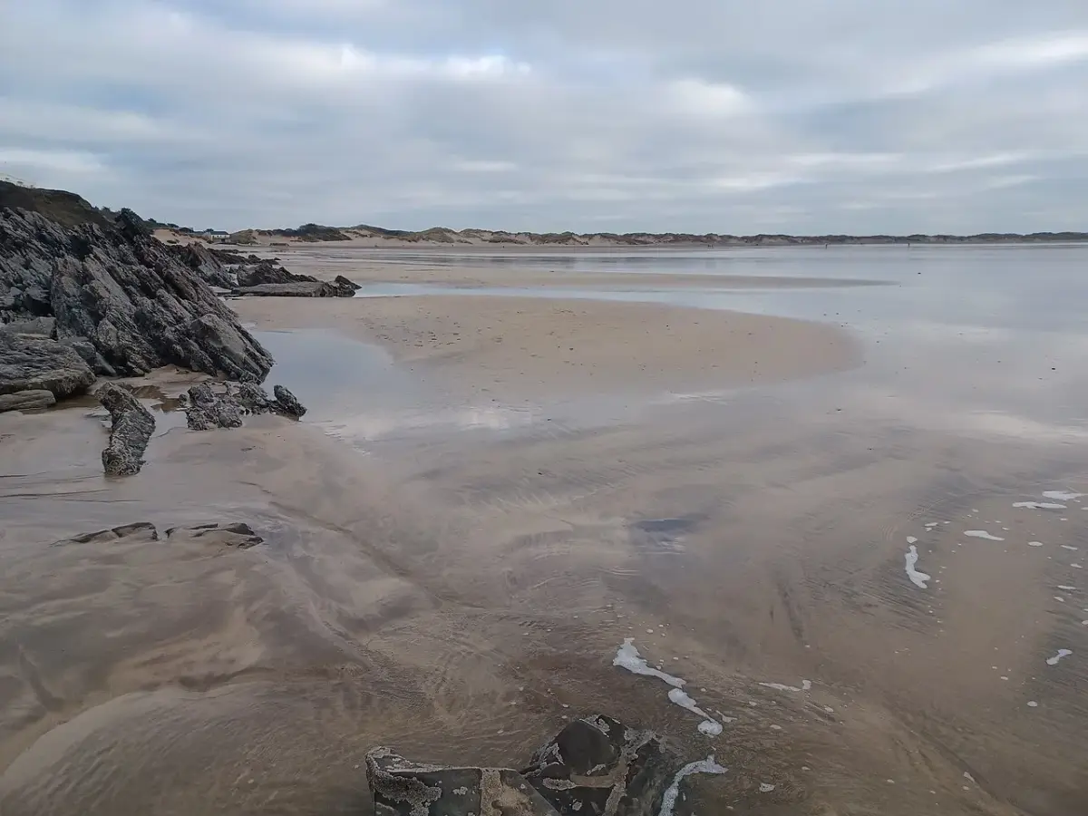 Coastal scene near Saunton, used as a representative image for Sandy Hollow Bed and Breakfast