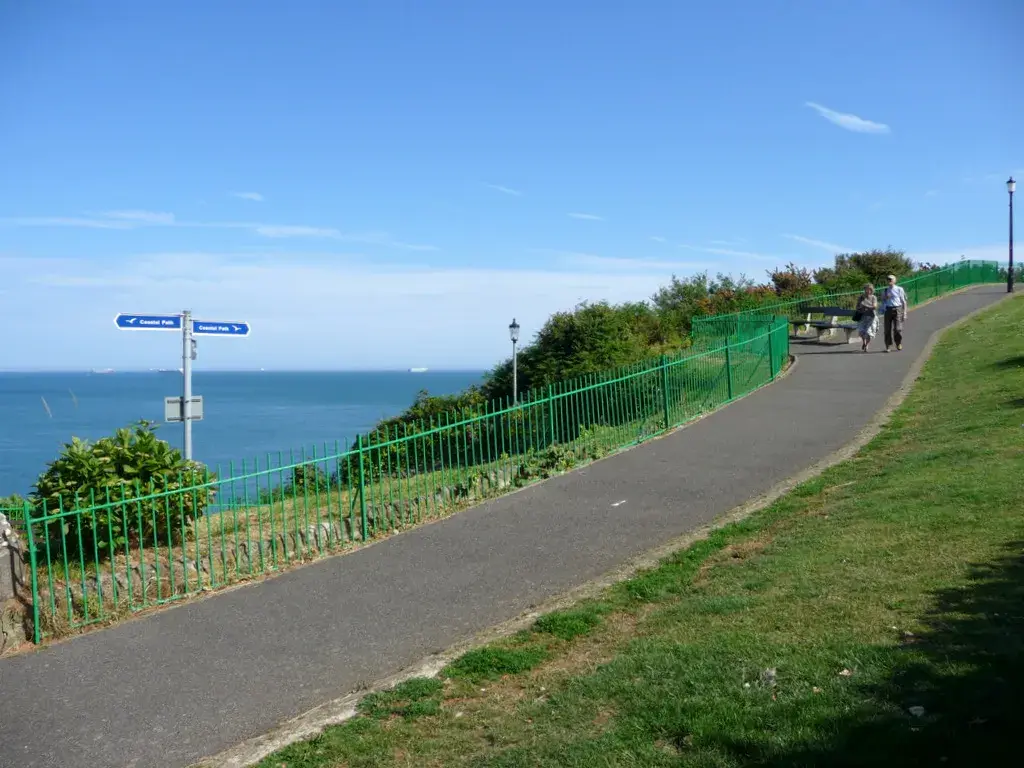 Coastal scene near Shanklin, used as a representative location image for The Osborne