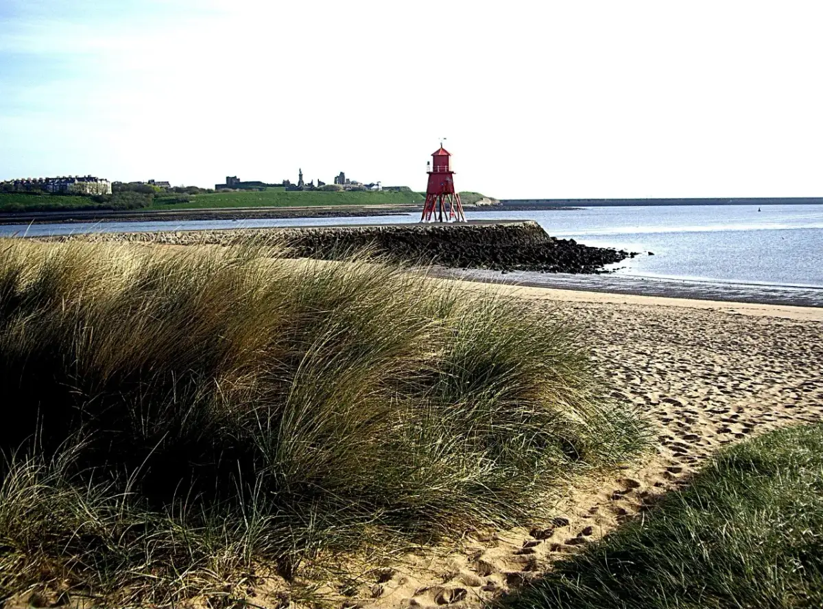 Coastal scene near South Shields, used as a representative image for The Sea Hotel
