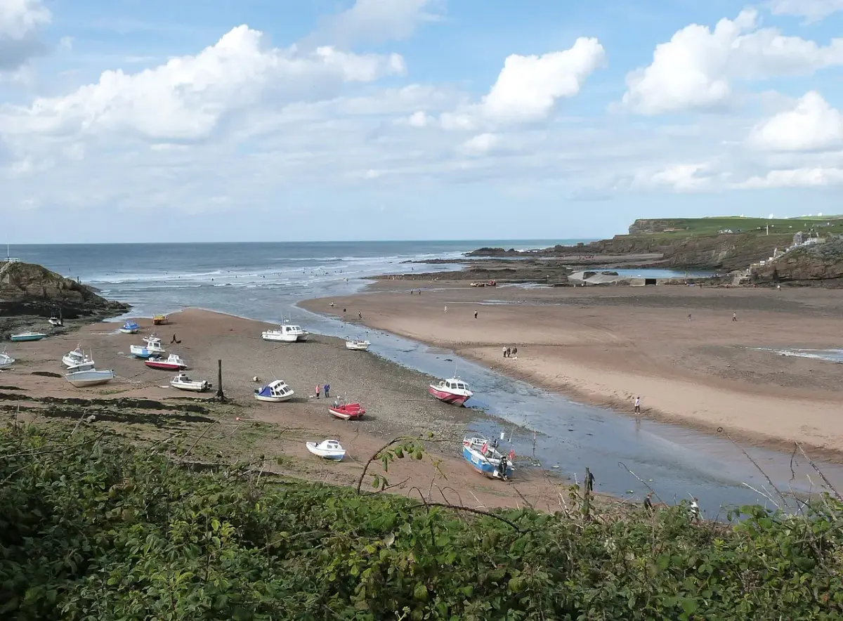 Coastal scene near Bude, used as a representative image for East Thorne - Cornwall