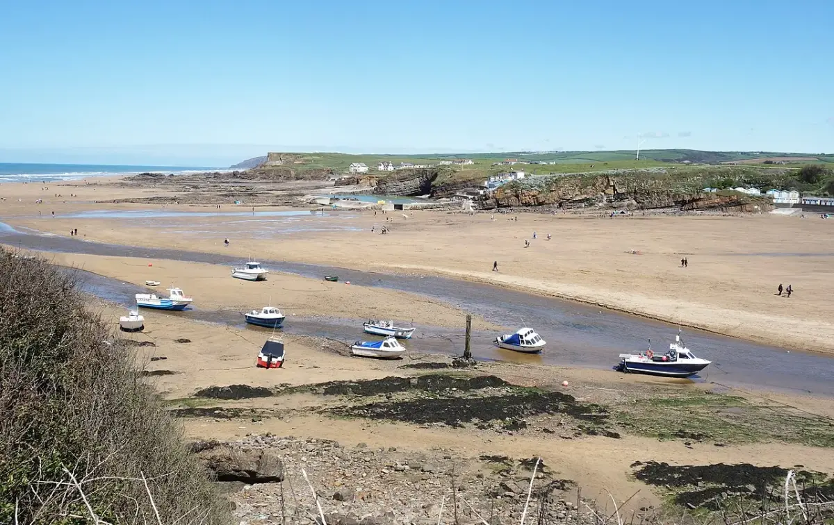 Coastal scene near Bude, used as a representative location image for East Thorne - Cornwall