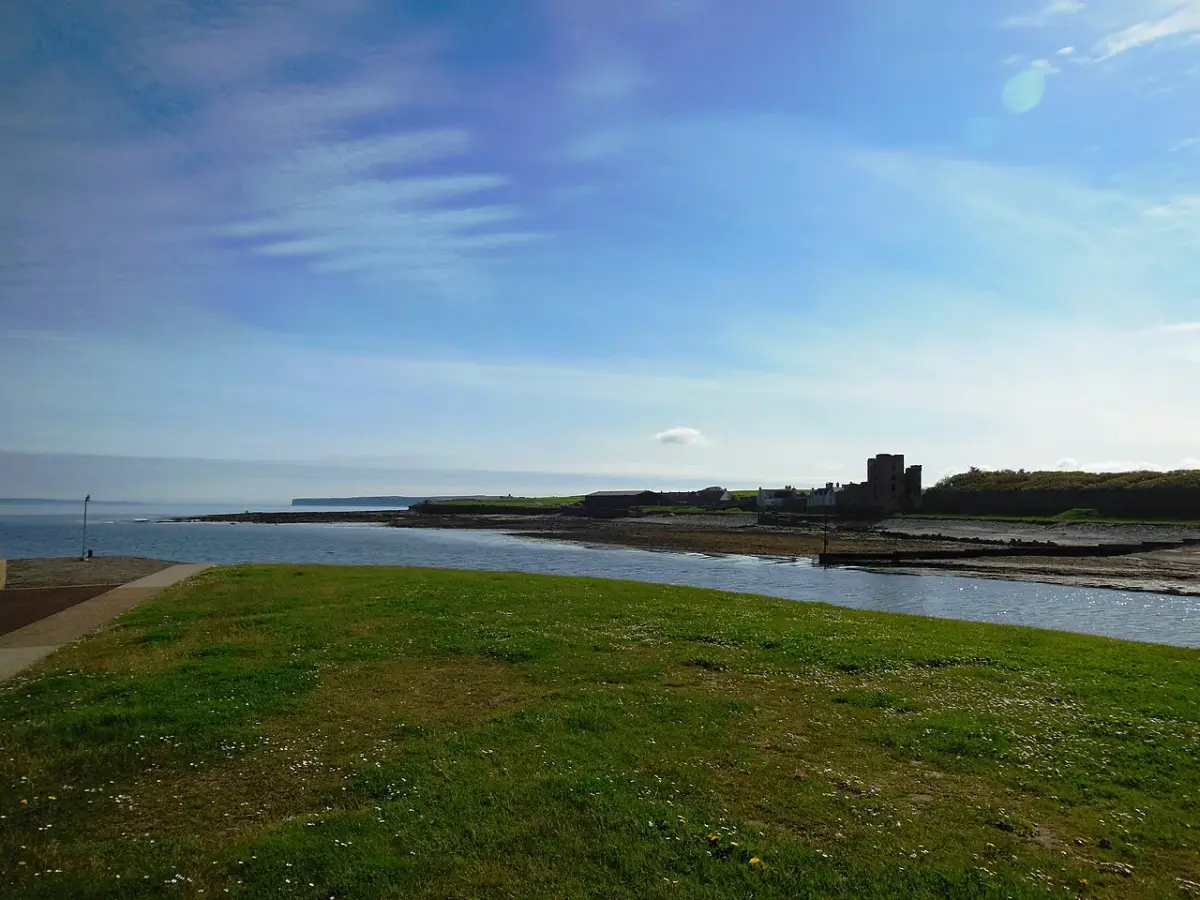 Coastal scene near Thurso East, used as a representative location image for Pennyland House B&B