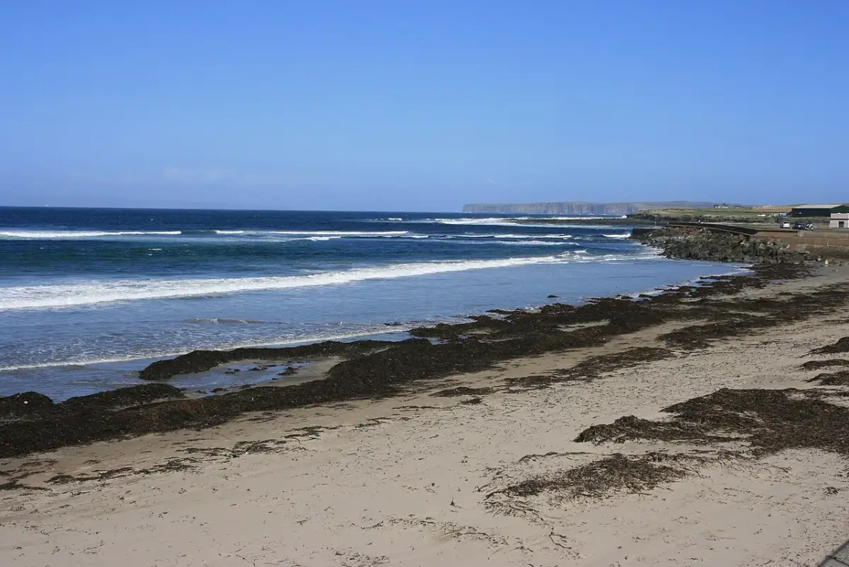 Coastal scene near Thurso Beach, used as a representative image for Park Hotel