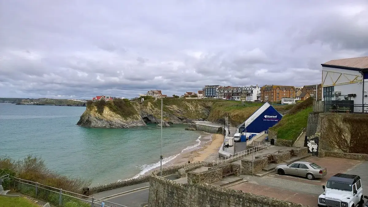 Coastal scene near Newquay, used as a representative image for Big Domain