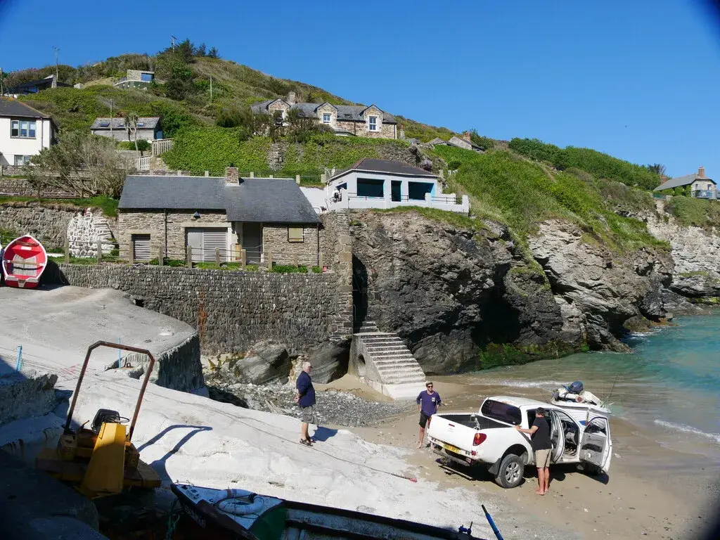 Coastal scene near Trevaunance Cove, used as a representative image for St Agnes Hotel
