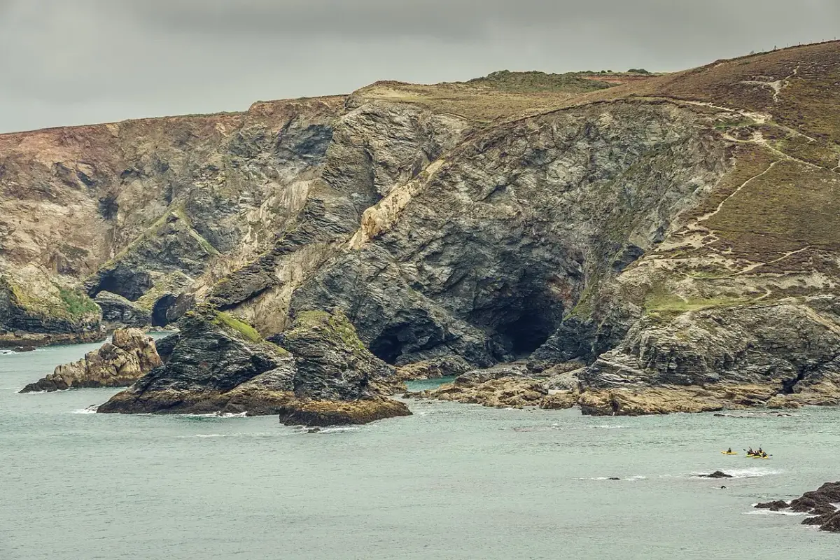 Coastal scene near St Agnes, used as a representative image for Trevaunance Cove Holiday Cottages