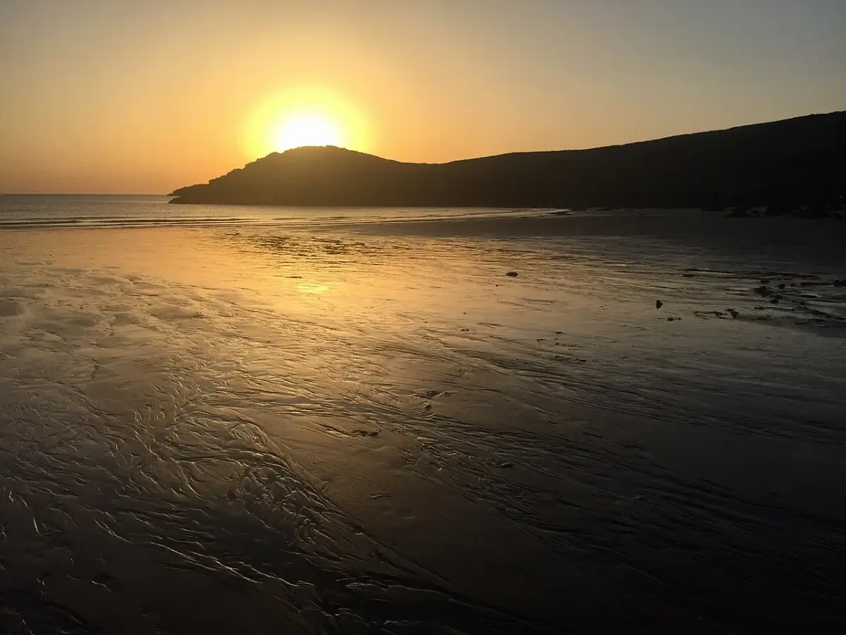 Coastal scene near Whitesands, used as a representative location image for St Davids Escapes (Yr Hendy)