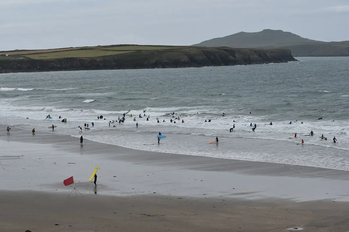 Coastal scene near Whitesands, used as a representative location image for YHA St Davids