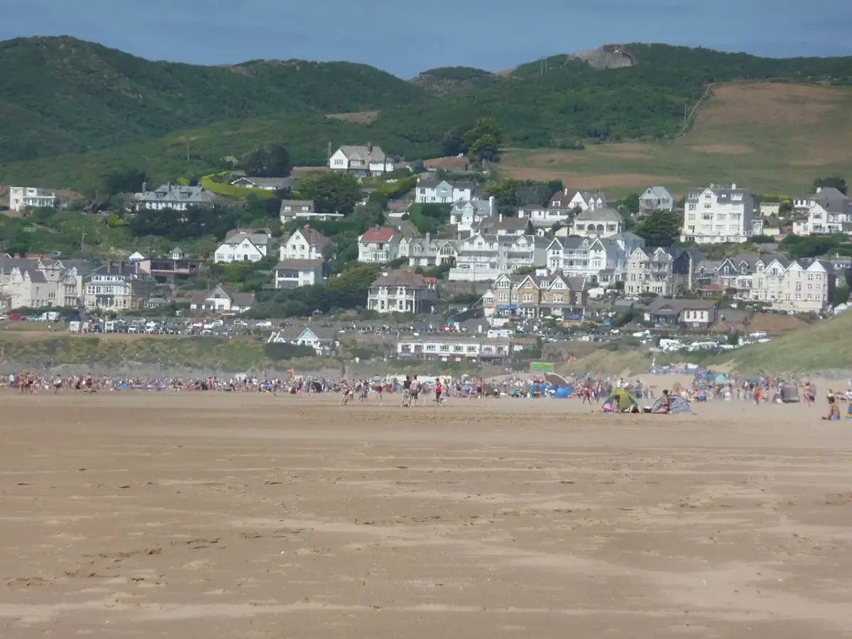 Coastal scene near Woolacombe, used as a representative image for The Granary