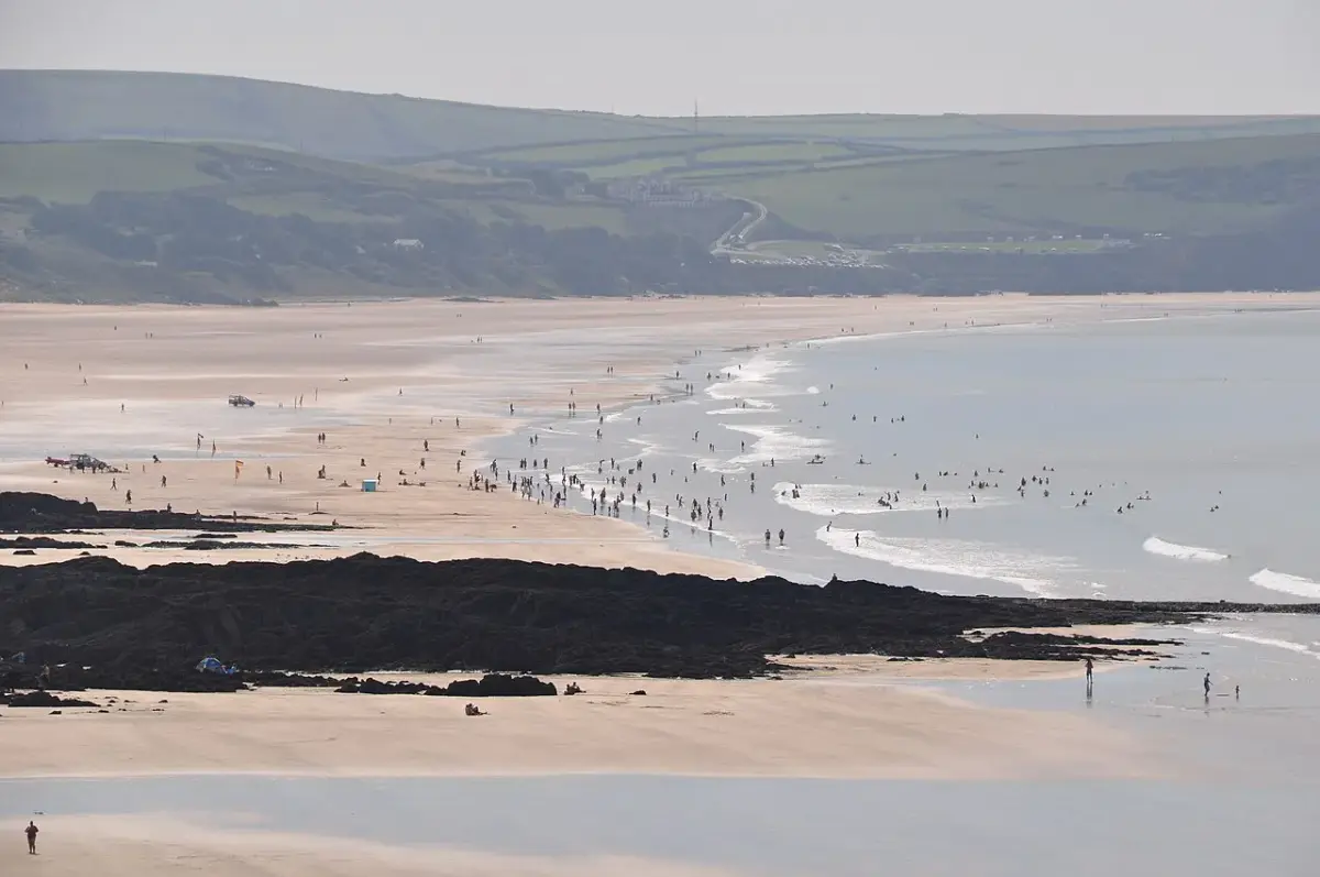 Coastal scene near Woolacombe, used as a representative image for Olde Lantern Holiday Lets