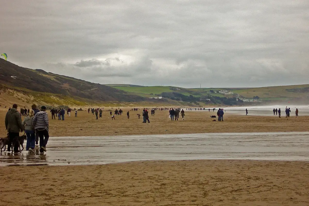 Coastal scene near Woolacombe, used as a representative location image for Easewell Farm Holiday Park